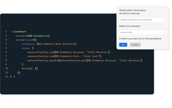 A sample image representing code to execute